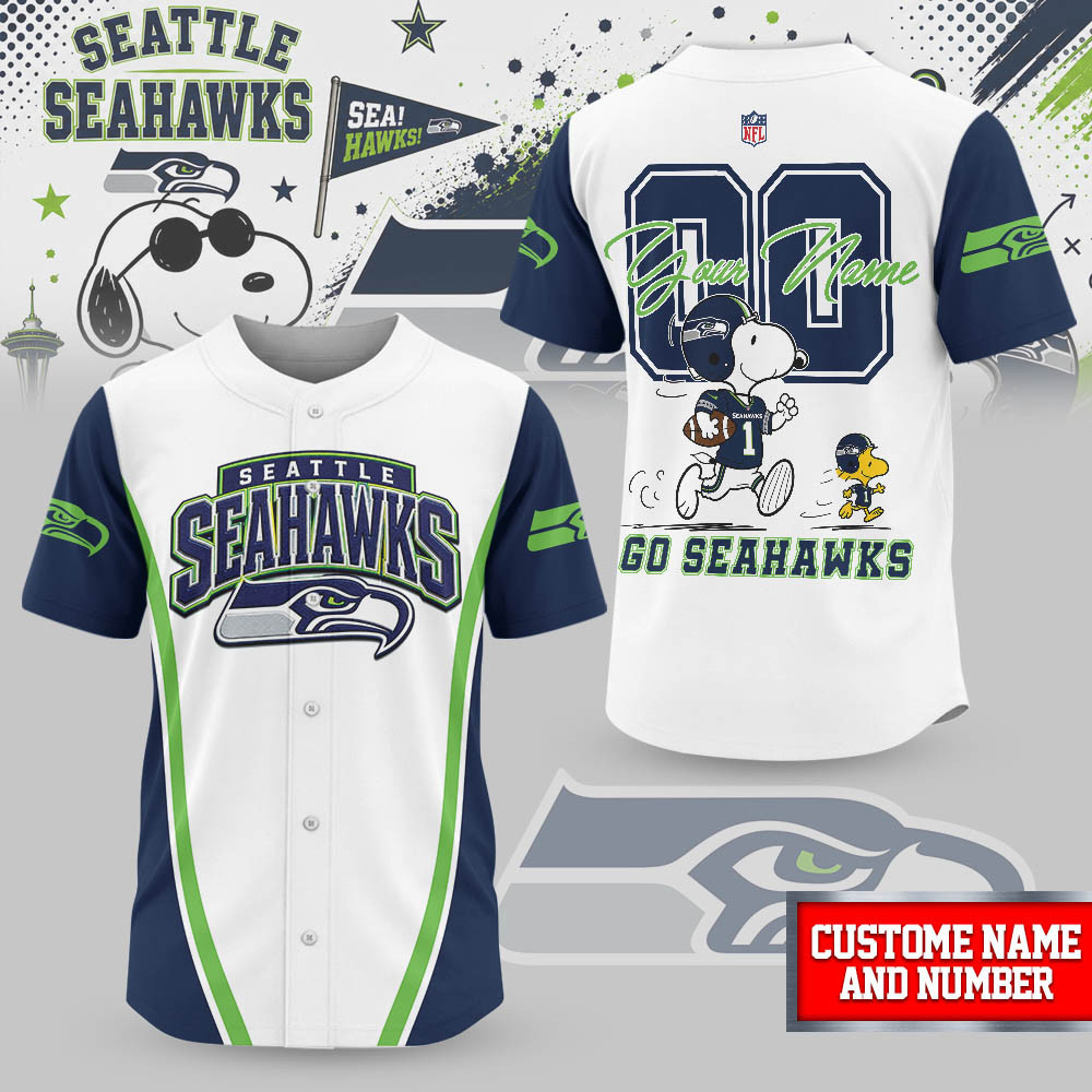 Seattle Seahawks | Premium Ultimate Game Day Personalized Jersey NTH1