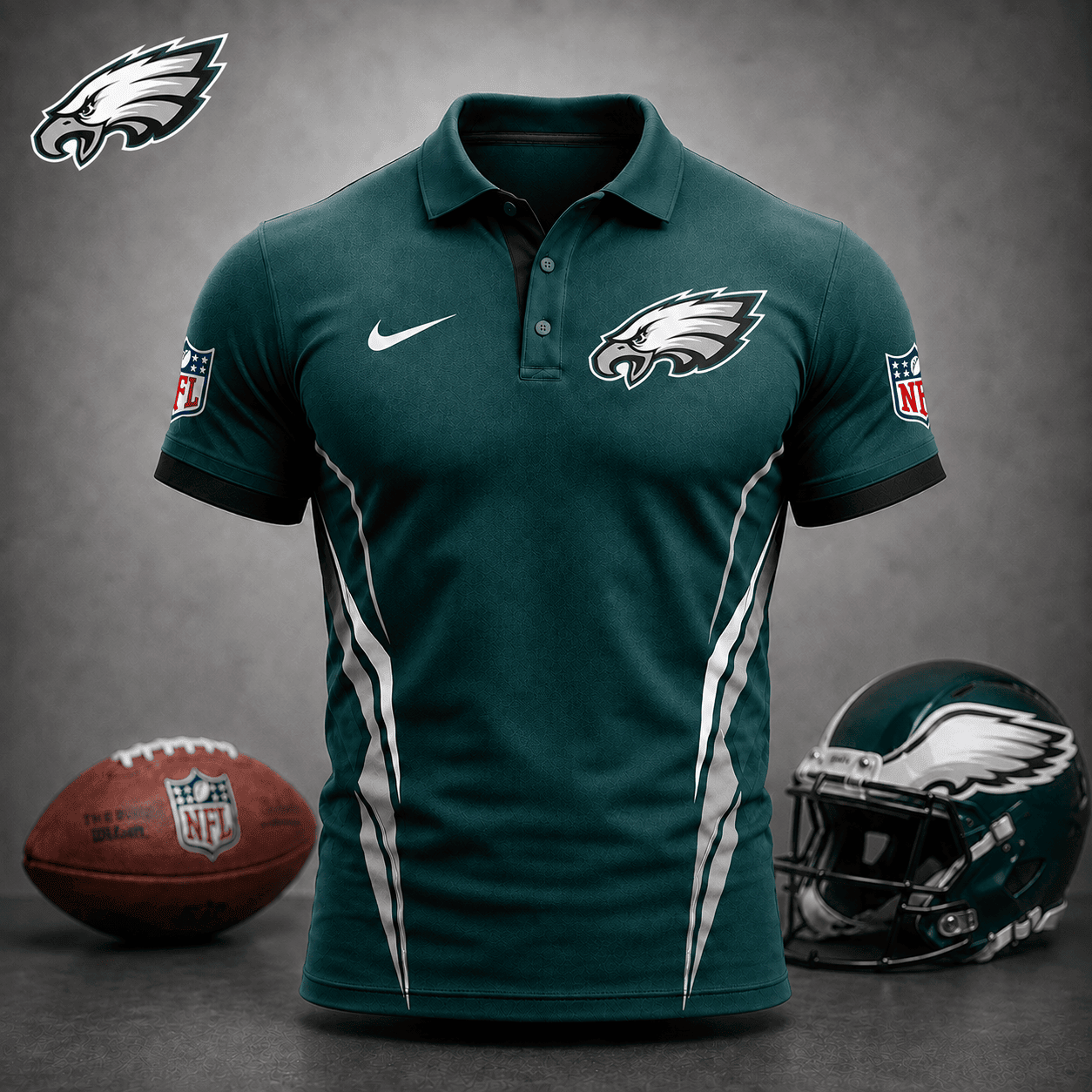 Philadelphia Eagles | Premium NFL Classic Football Polo NY