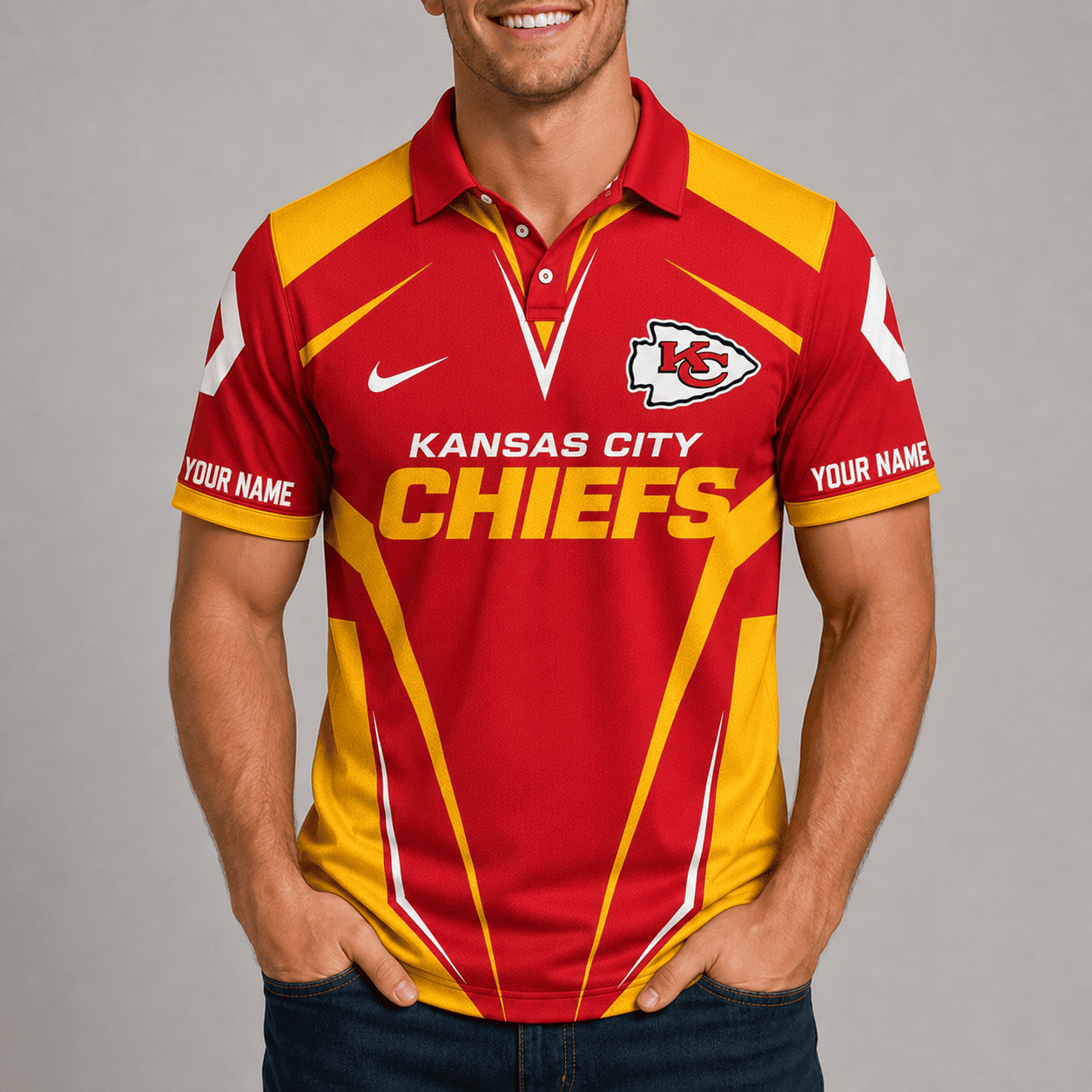 Kansas City Chiefs | Premium NFL Team Performance Polo TD