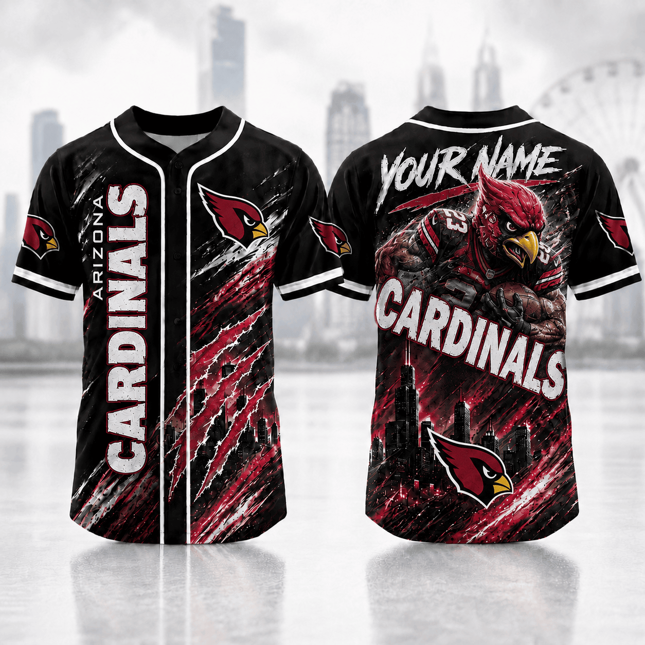 Arizona Cardinals | Premium Personalized NFL Jersey Shirt For Football Fans NNK
