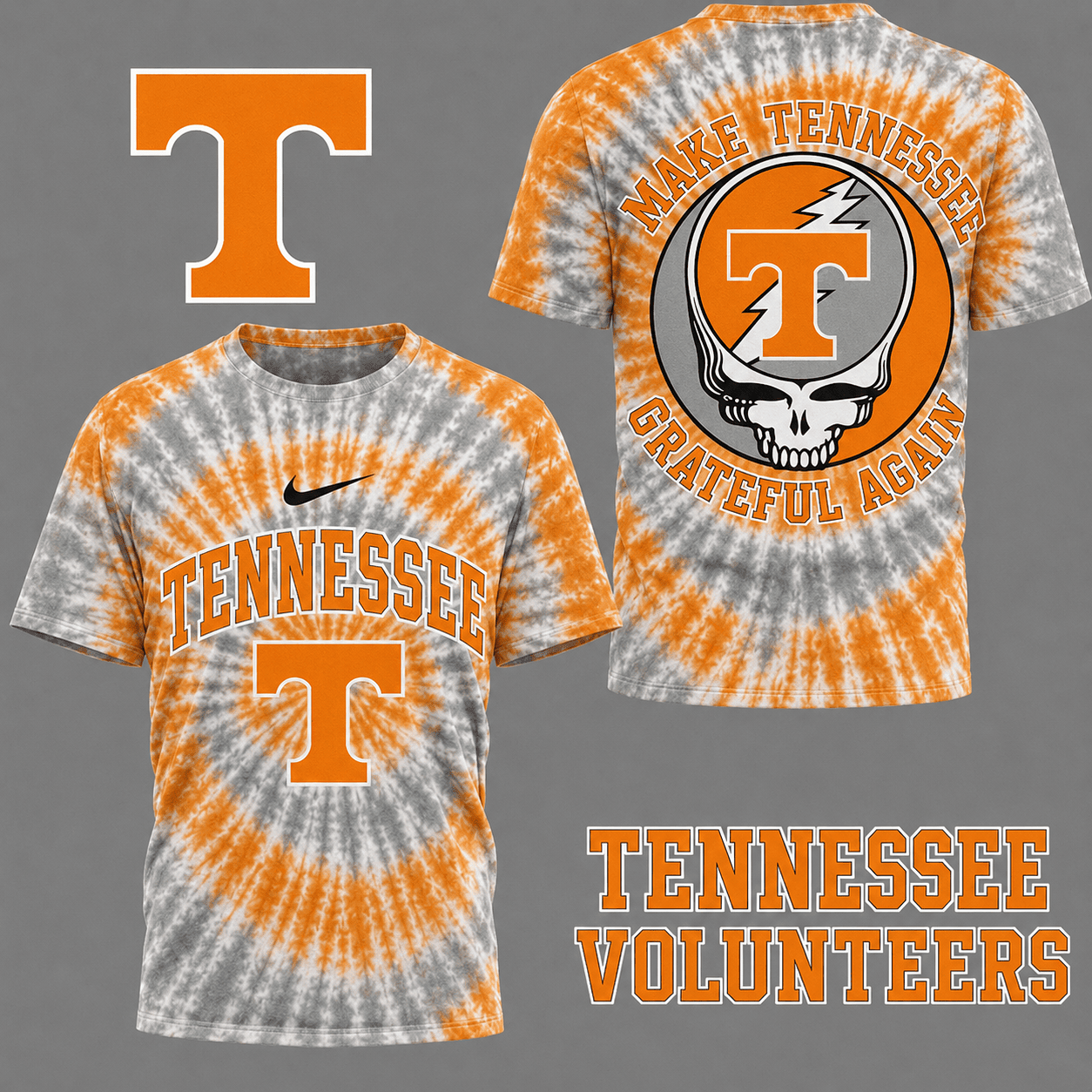 Tennessee Volunteers | Premium NCAA Grateful Again 3D Shirt NY