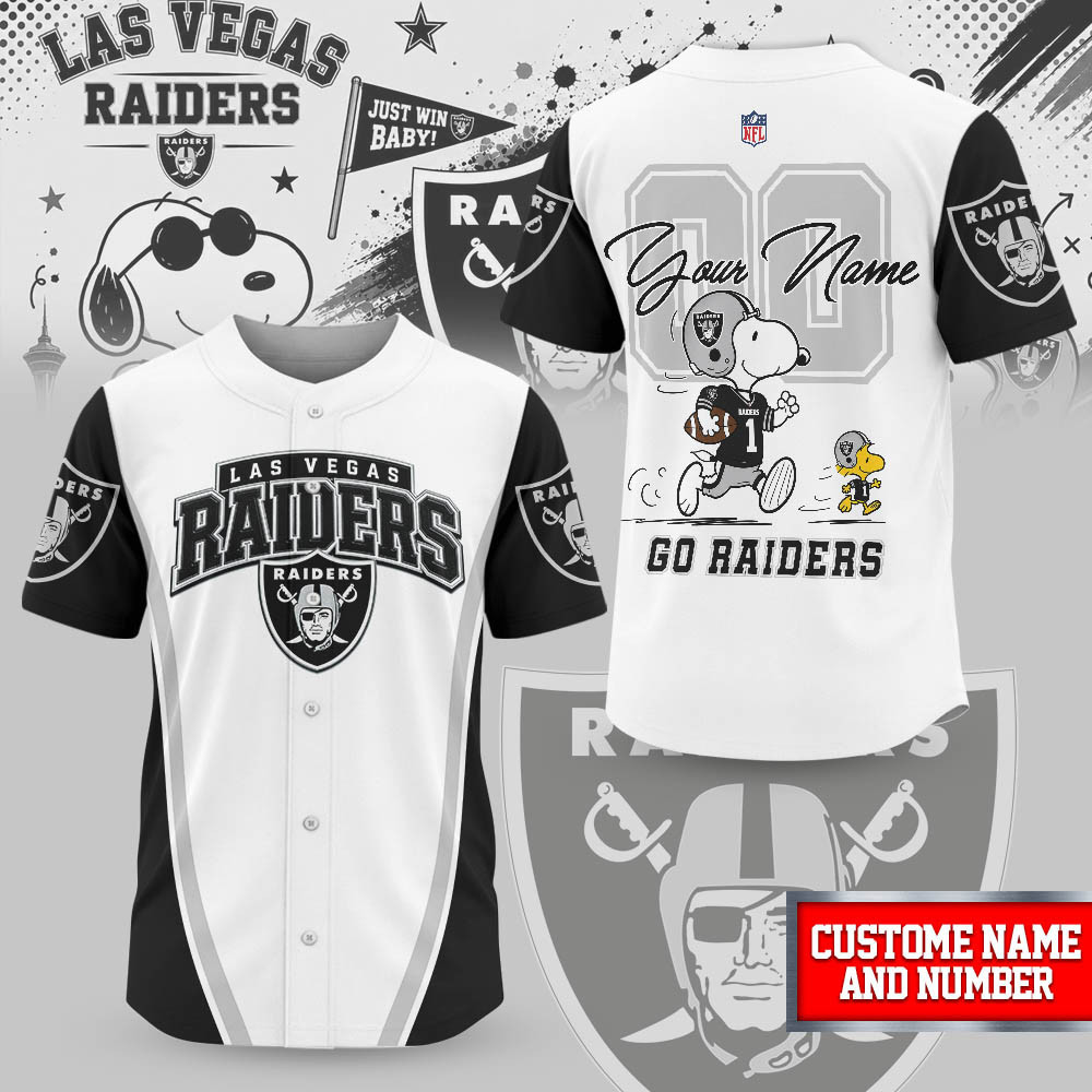 Las Vegas Raiders | Premium Ultimate Game Day Personalized Jersey NTH1
