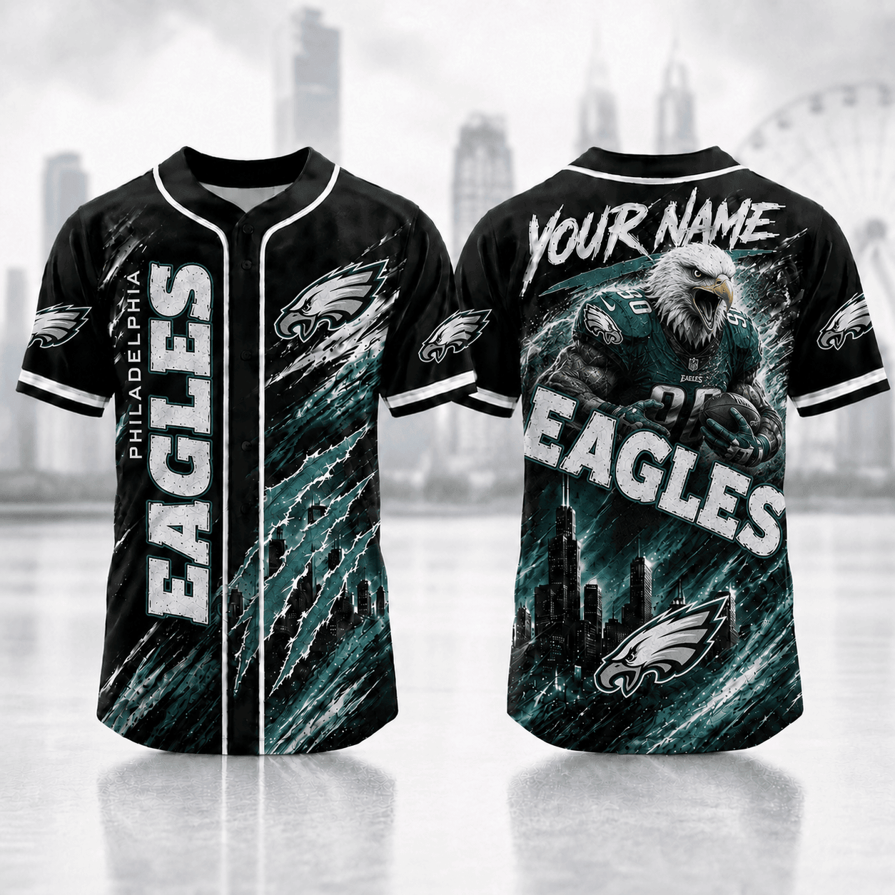 Philadelphia Eagles | Premium Personalized NFL Jersey Shirt For Football Fans NNK