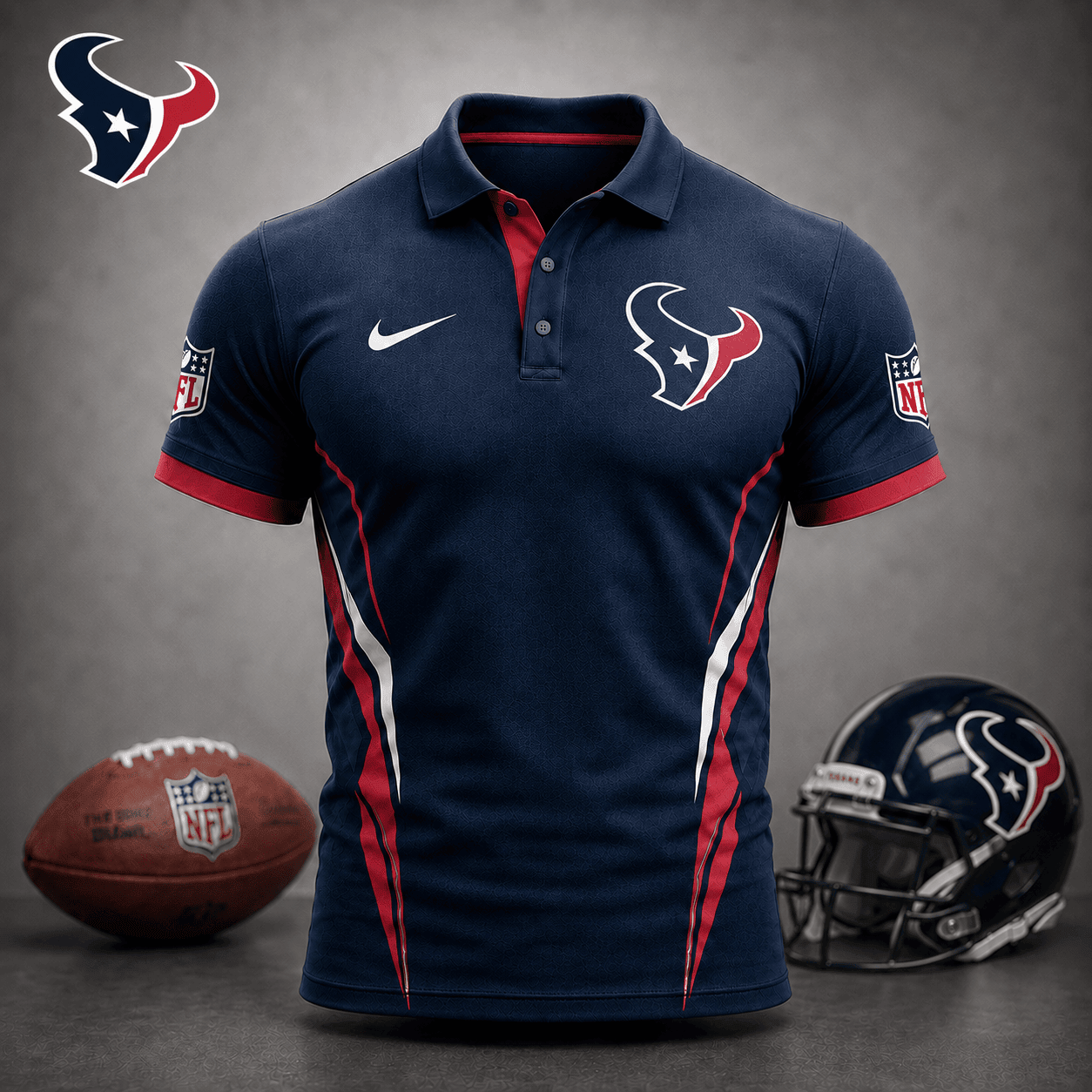 Houston Texans | Premium NFL Classic Football Polo NY