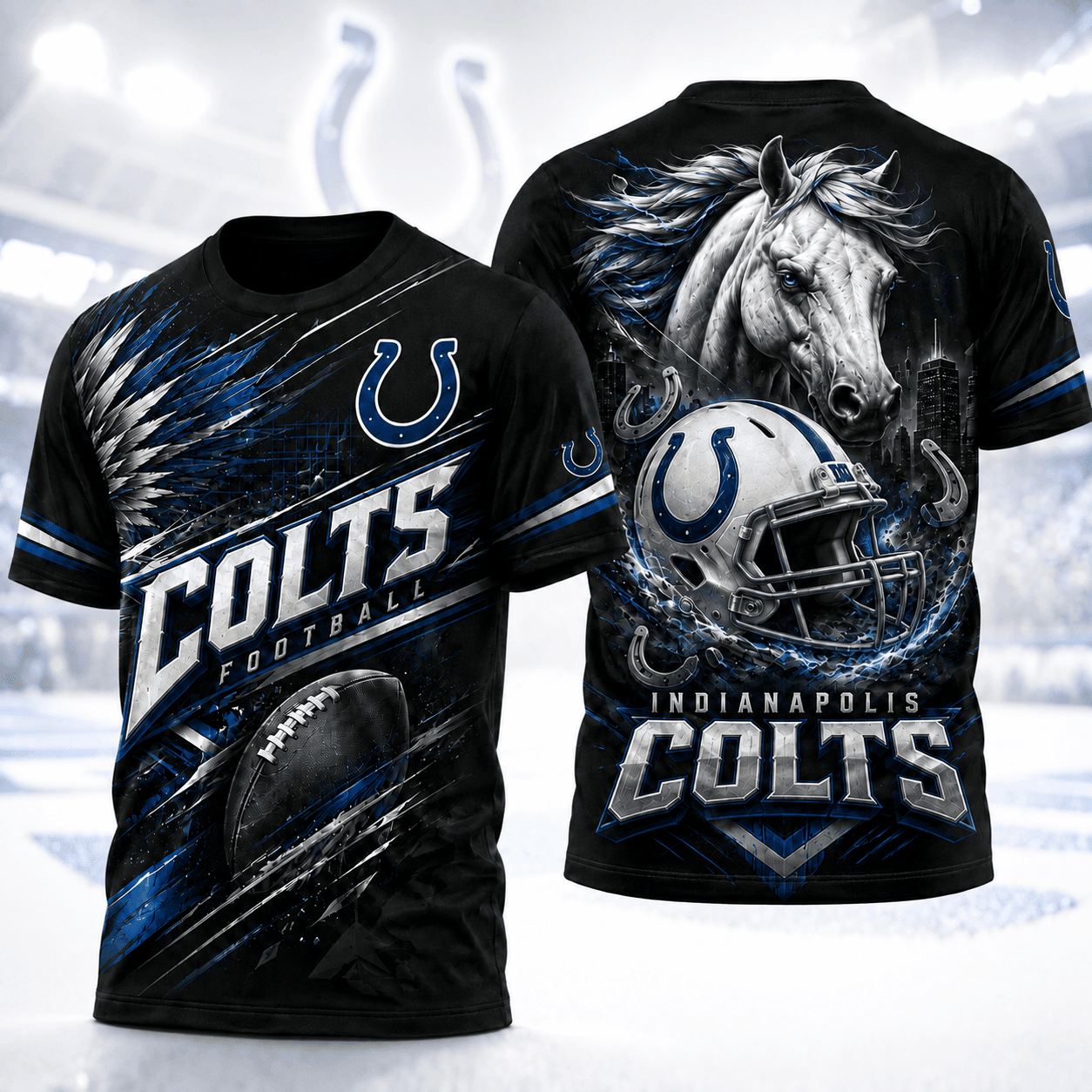 Indianapolis Colts | Premium NFL 3D Shirt For American Football Fans And Game Day Lovers NNK