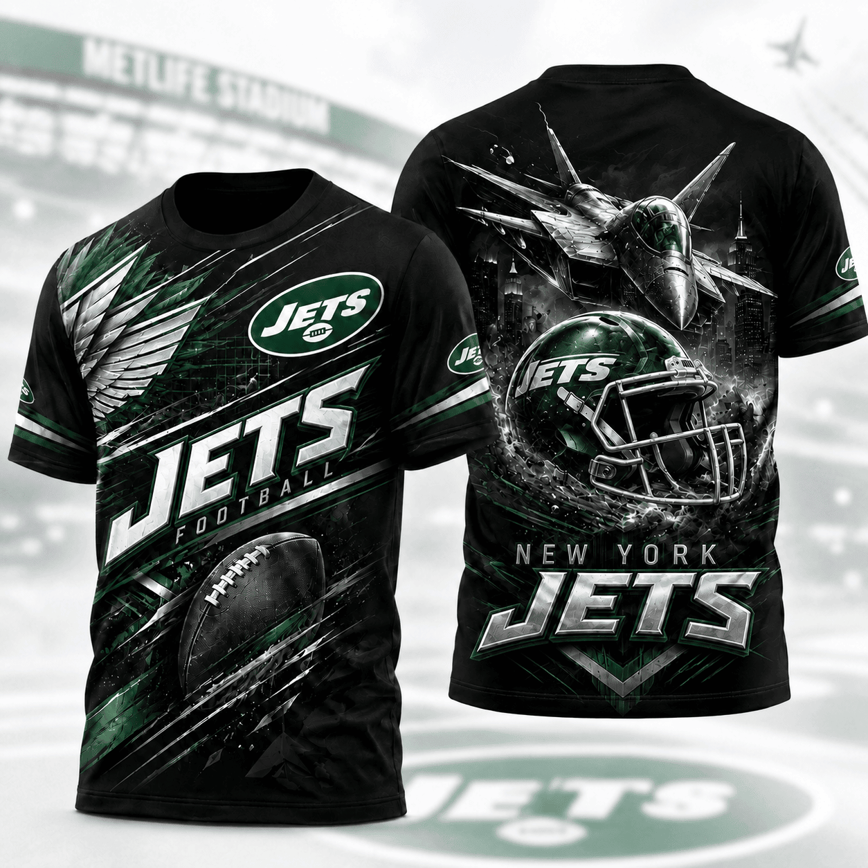 New York Jets | Premium NFL 3D Shirt For American Football Fans And Game Day Lovers NNK