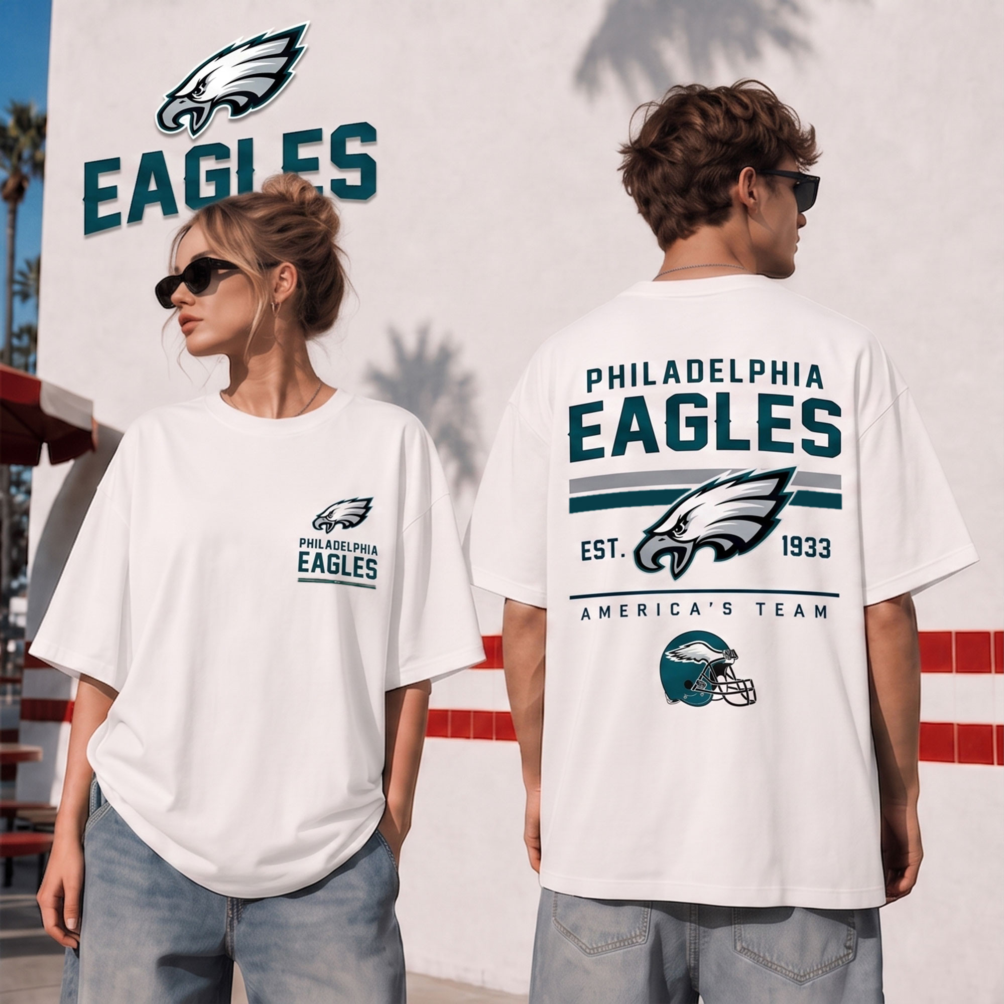Philadelphia Eagles | Premium NFL All American Football 3D Shirt NTH1