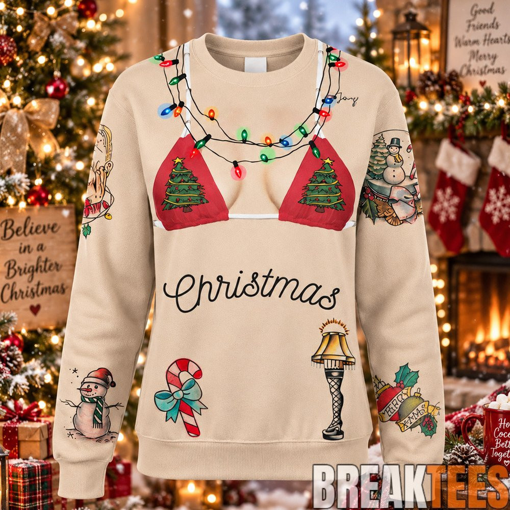 Funny Christmas Holiday Graphic Ugly Sweater 2026 for Christmas Fans