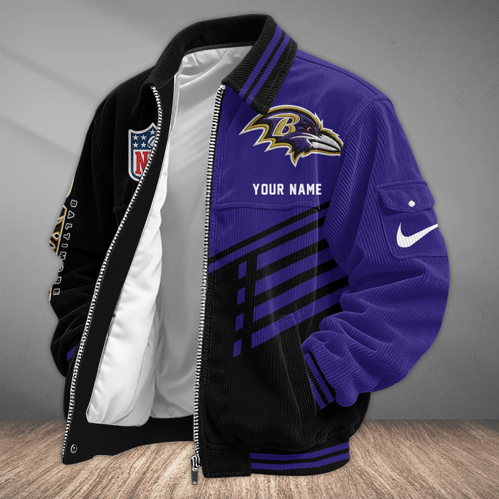 Baltimore Ravens Touchdown Classic Varsity Jacket PT6B4L