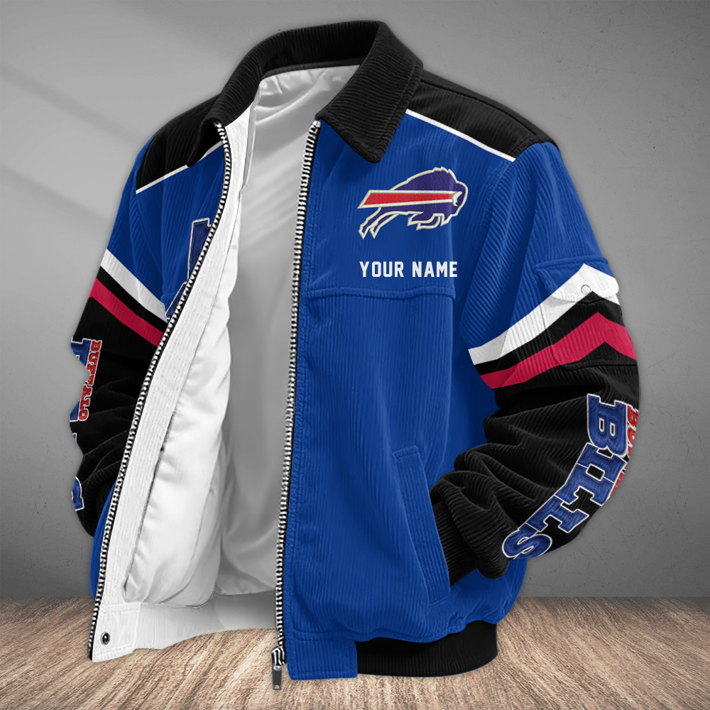 Buffalo Bills Touchdown Classic Varsity Jacket PDLRDY