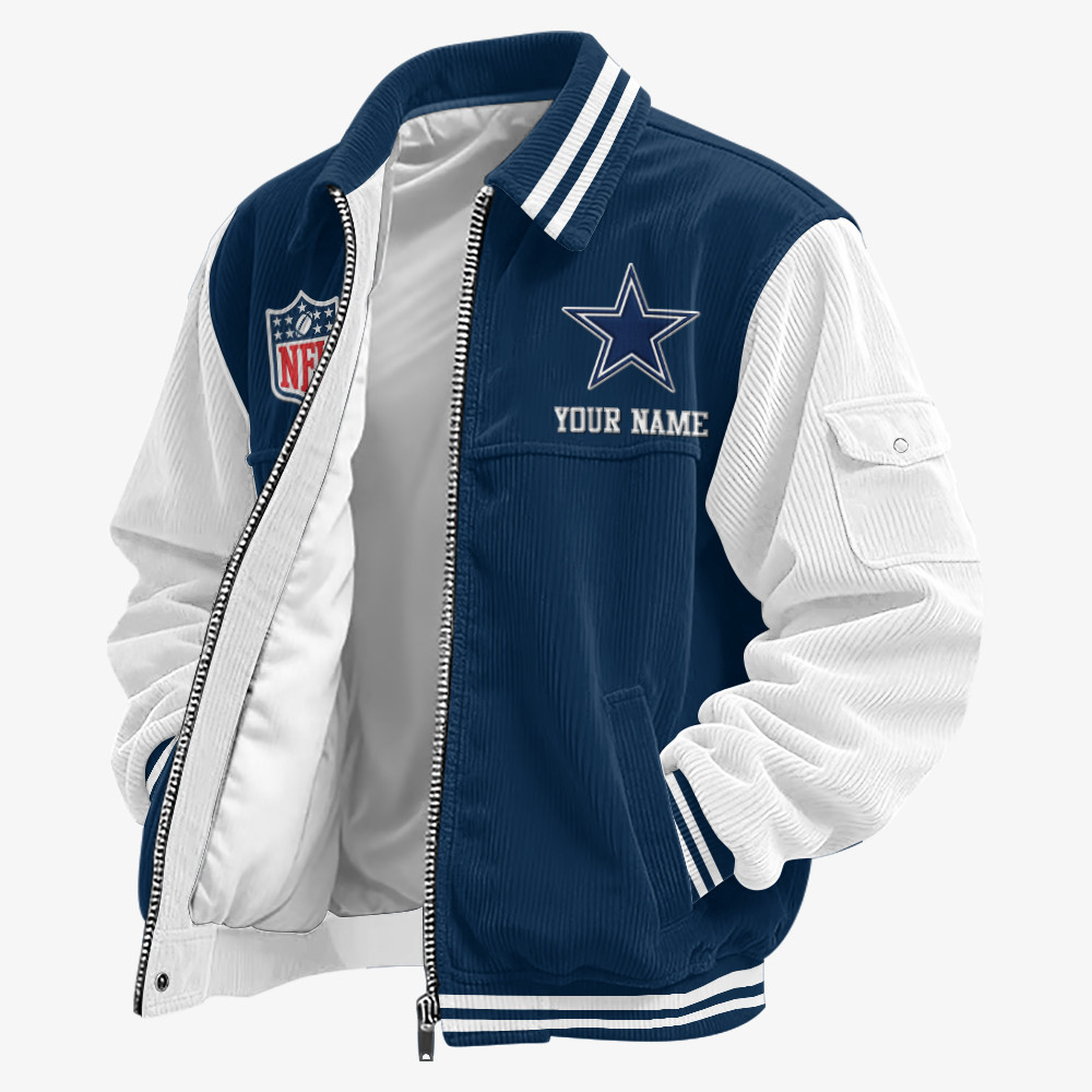 Dallas Cowboys Touchdown Classic Varsity Jacket P47DDV