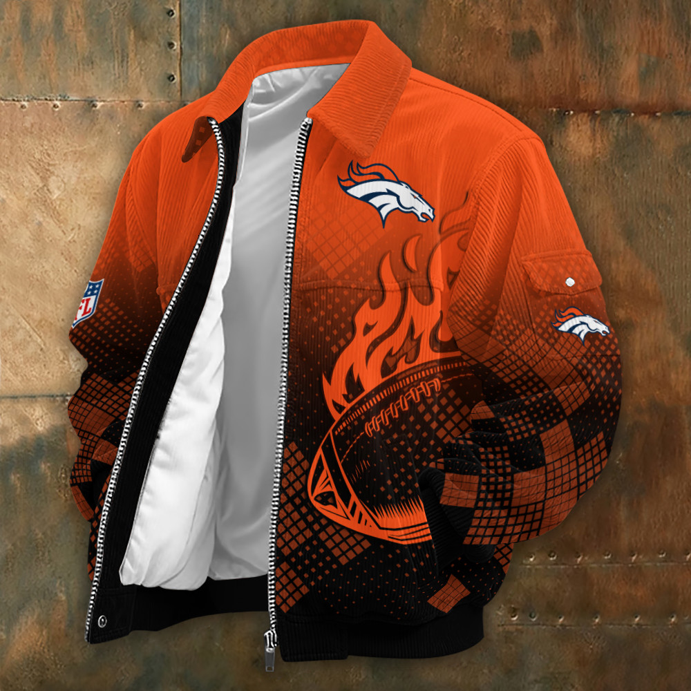 Denver Broncos Touchdown Classic Varsity Jacket PAT4H6
