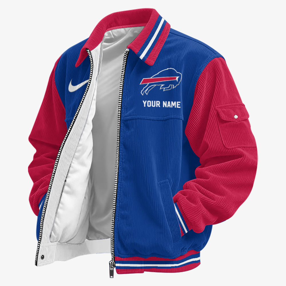 Buffalo Bills Touchdown Classic Varsity Jacket PJMRC9