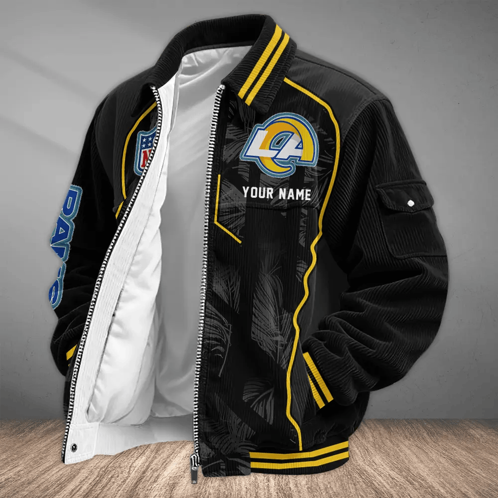 Los Angeles Rams Touchdown Classic Varsity Jacket PPWJVX