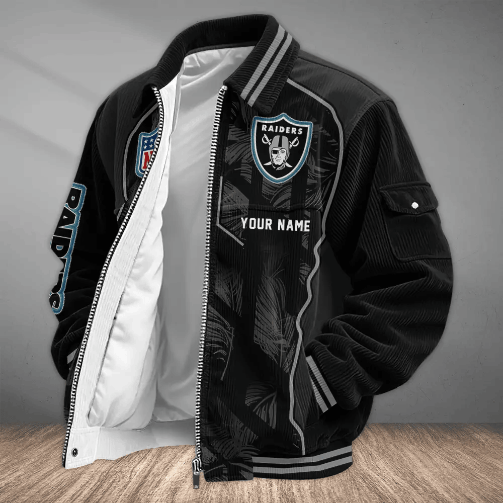 Las Vegas Raiders Touchdown Classic Varsity Jacket P7LSHV