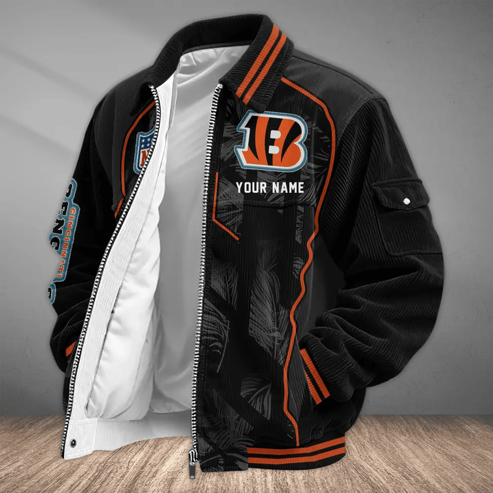 Cincinnati Bengals Touchdown Classic Varsity Jacket PZVQ98