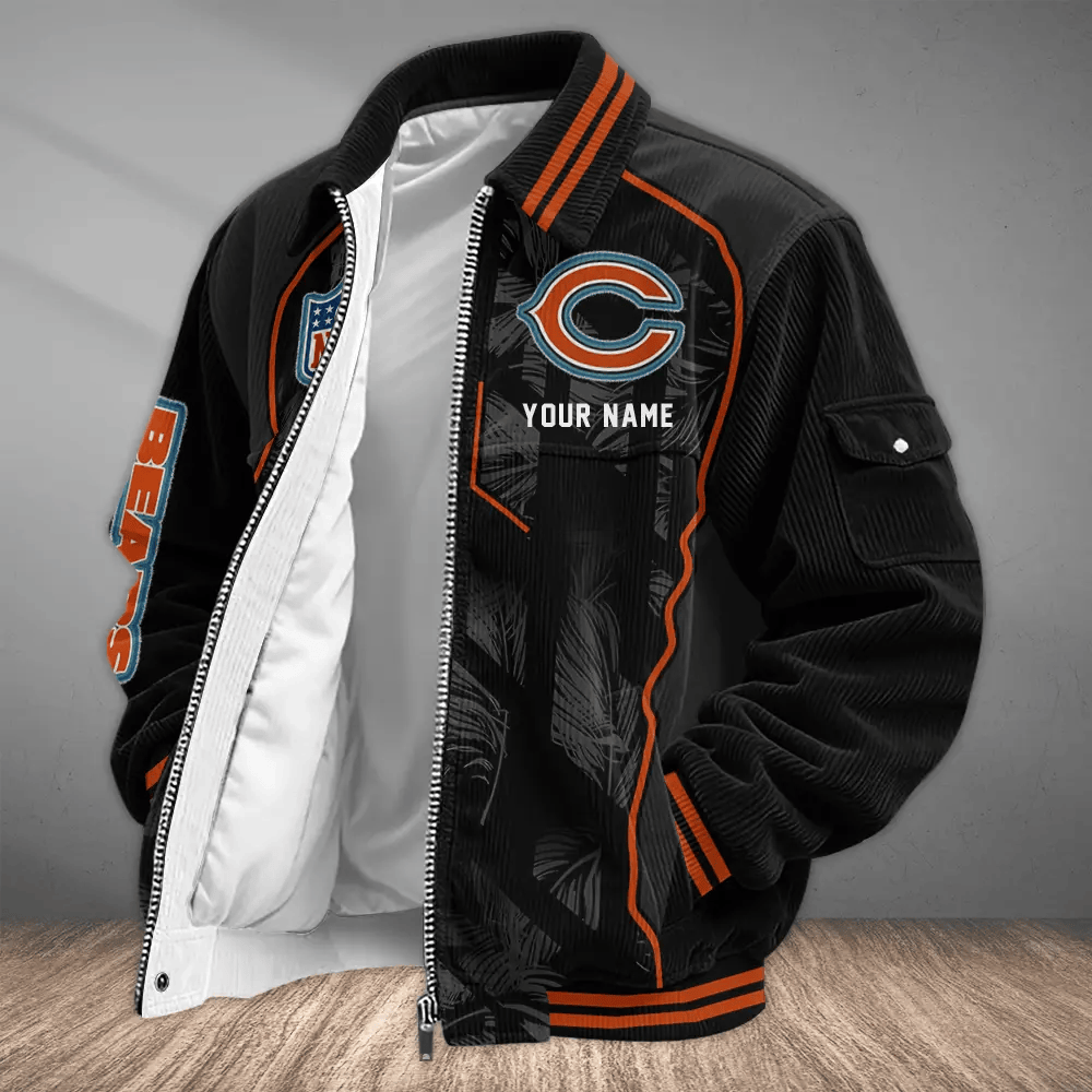 Chicago Bears Touchdown Classic Varsity Jacket P4BCYZ