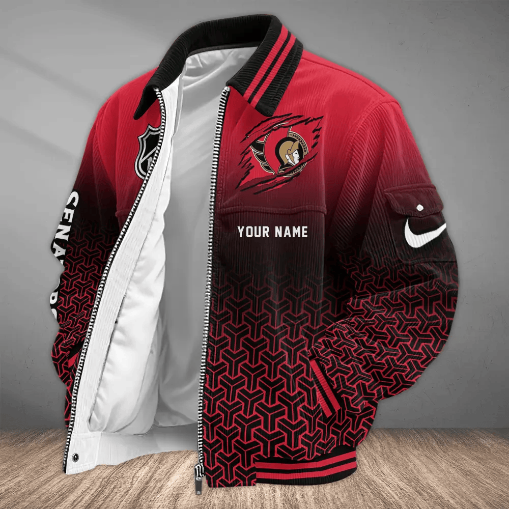 Ottawa Senators NHL Touchdown Classic Varsity Jacket PJ93WZ