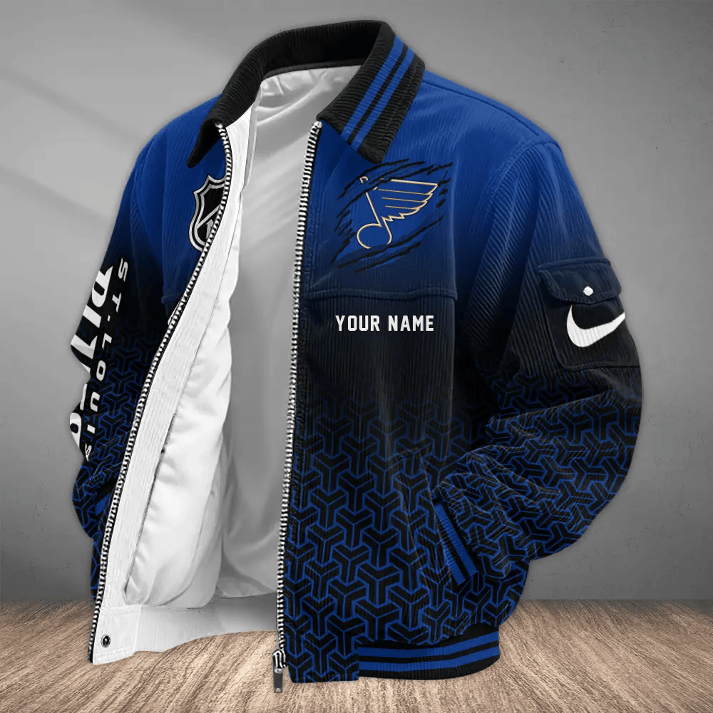 St. Louis Blues NHL Touchdown Classic Varsity Jacket PFG93H