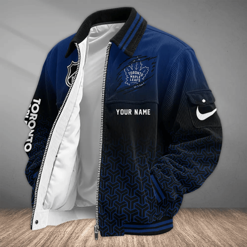Toronto Maple Leafs NHL Touchdown Classic Varsity Jacket P5Q88G