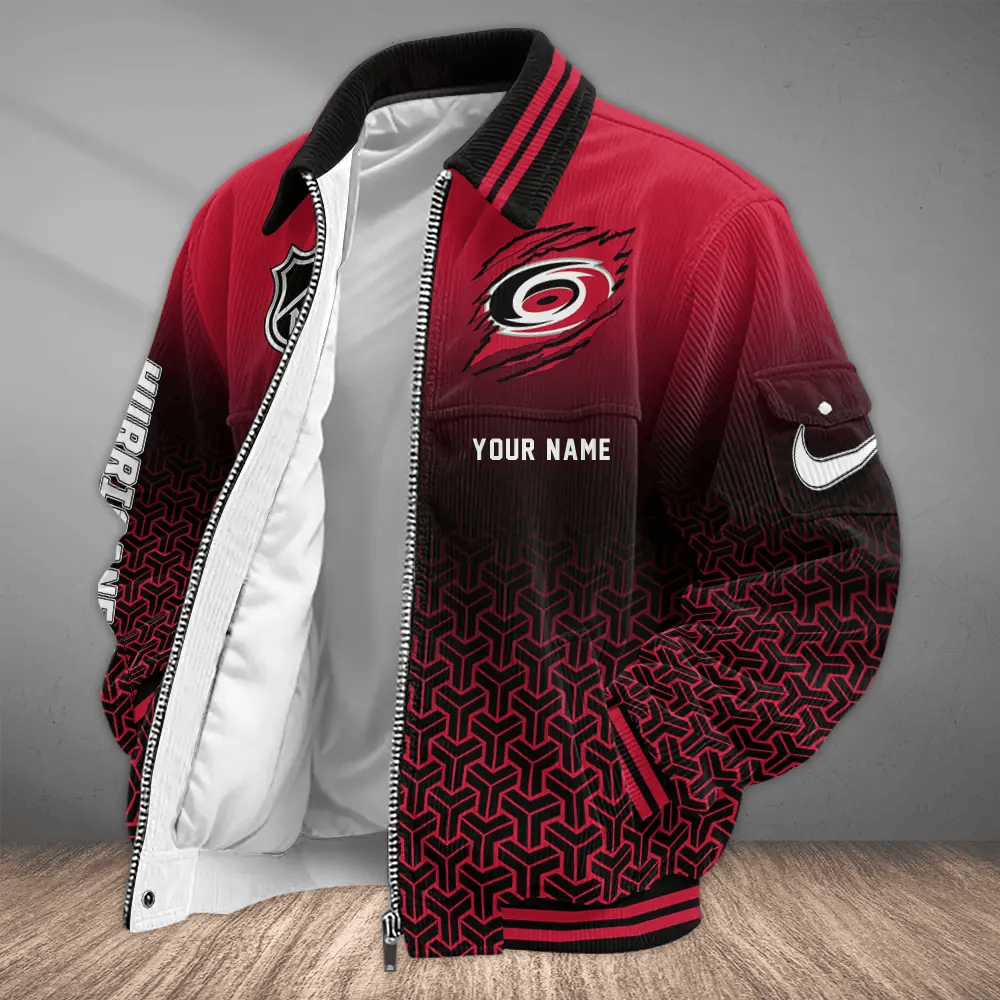 Carolina Hurricanes NHL Touchdown Classic Varsity Jacket PTA5L3