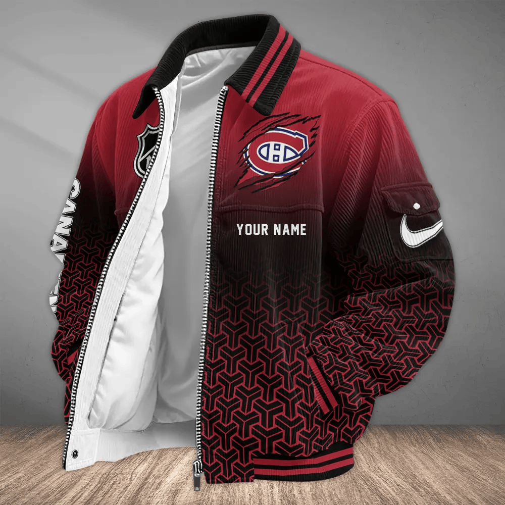 Montréal Canadiens NHL Touchdown Classic Varsity Jacket PEEKM3