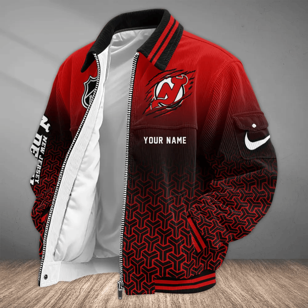 New Jersey Devils NHL Touchdown Classic Varsity Jacket PH9NES