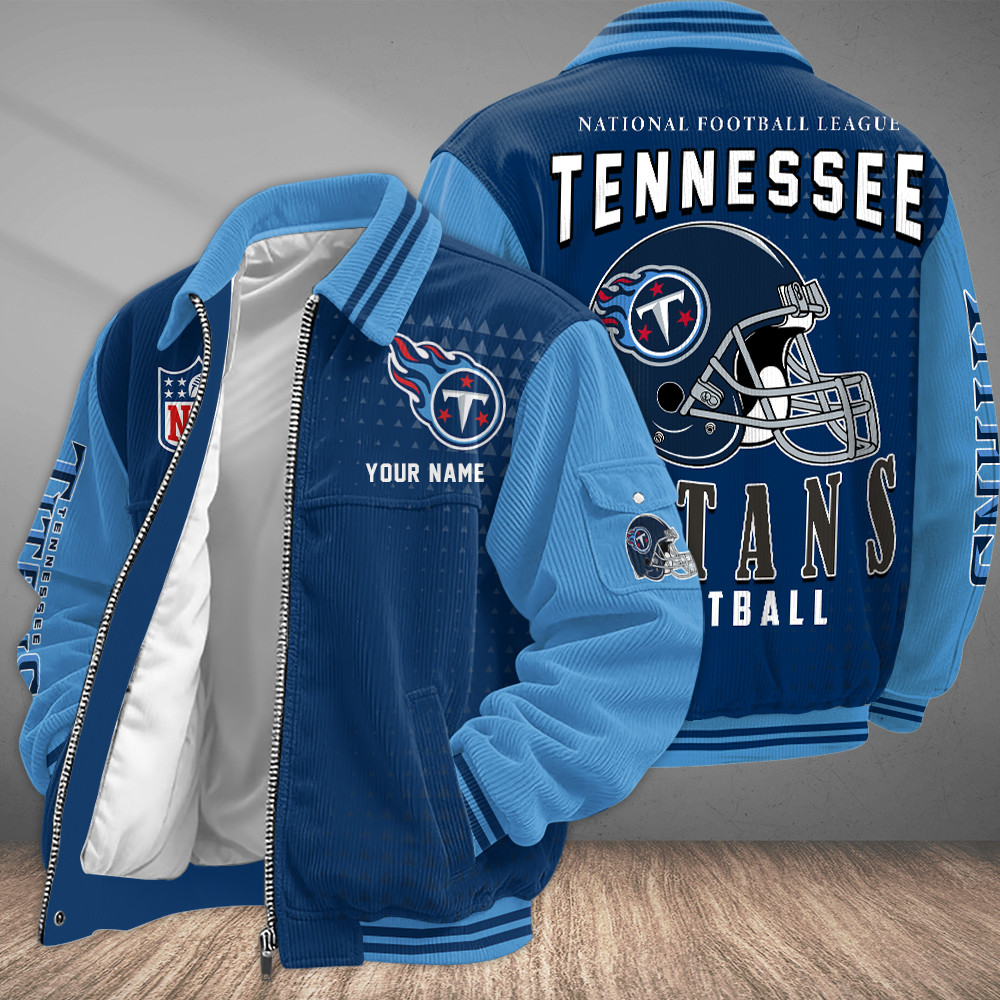 Tennessee Titans Touchdown Classic Varsity Jacket P9ZT77