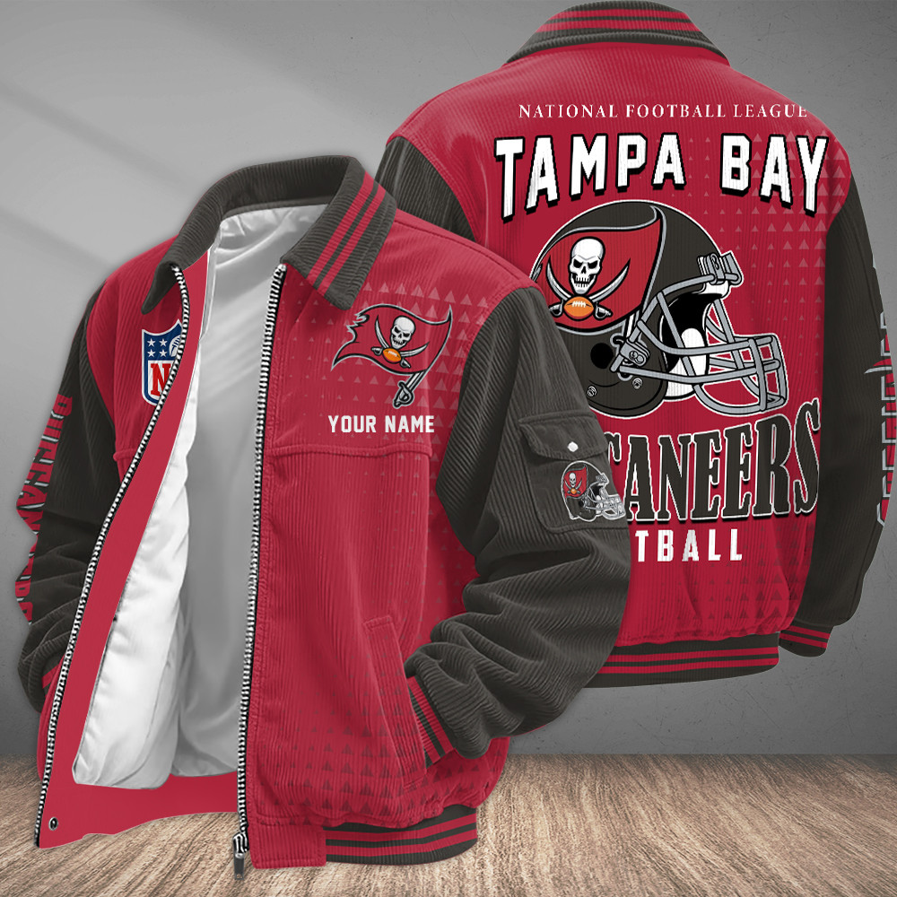 Tampa Bay Buccaneers Touchdown Classic Varsity Jacket PVQ2PK