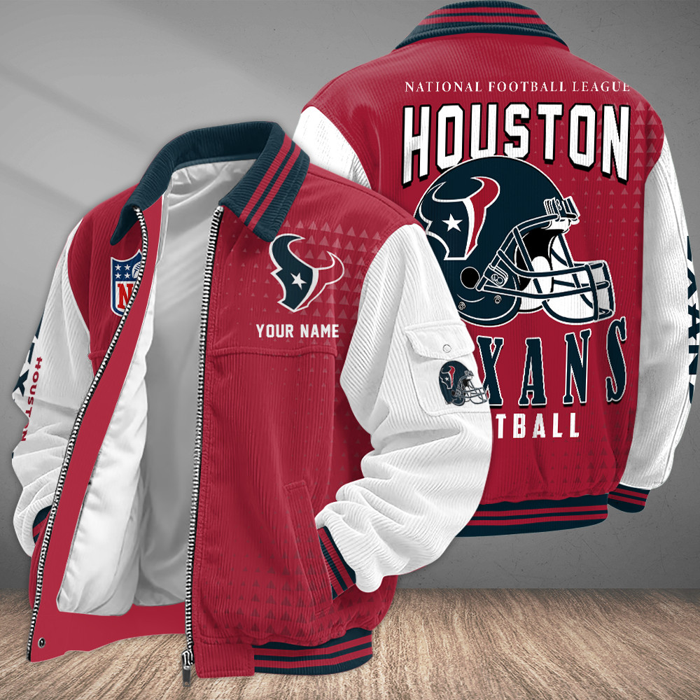 Houston Texans Touchdown Classic Varsity Jacket PKXE2J