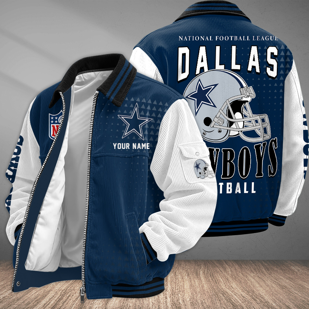 Dallas Cowboys Touchdown Classic Varsity Jacket PR2Q2T