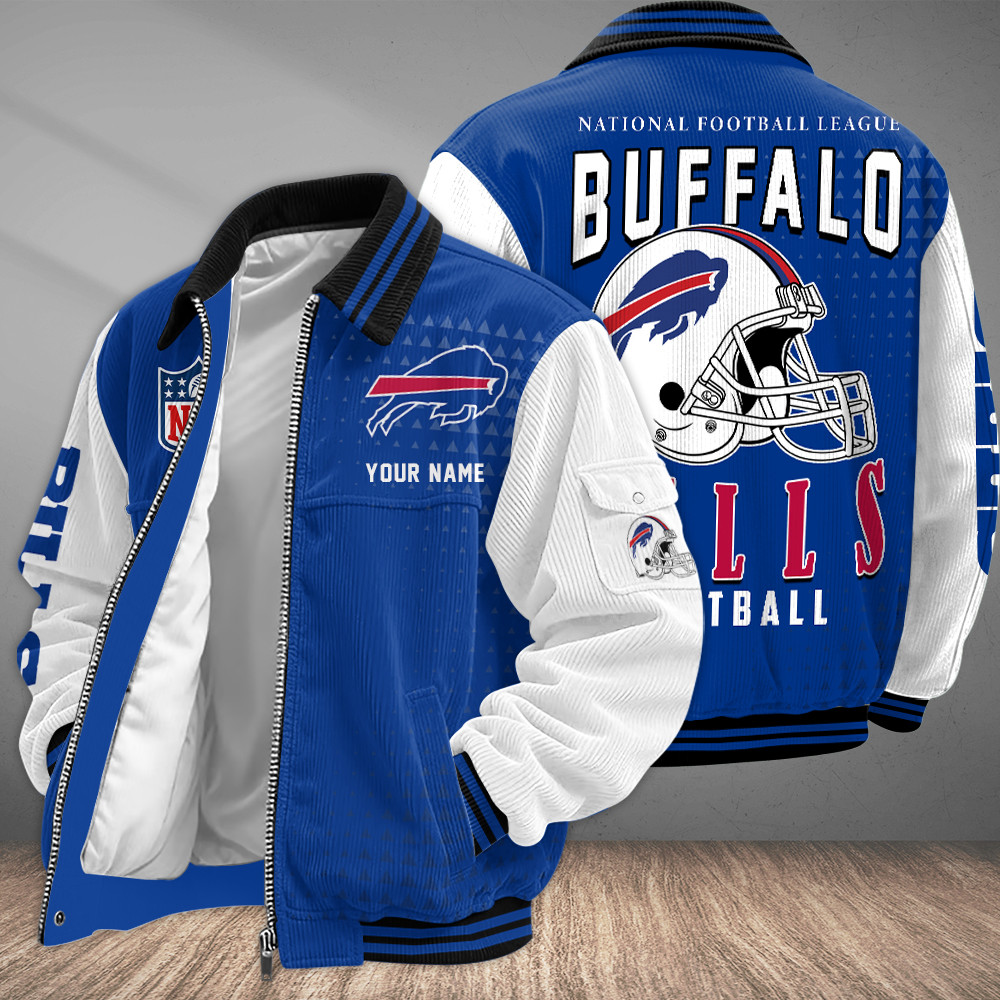 Buffalo Bills Touchdown Classic Varsity Jacket PBYV2V