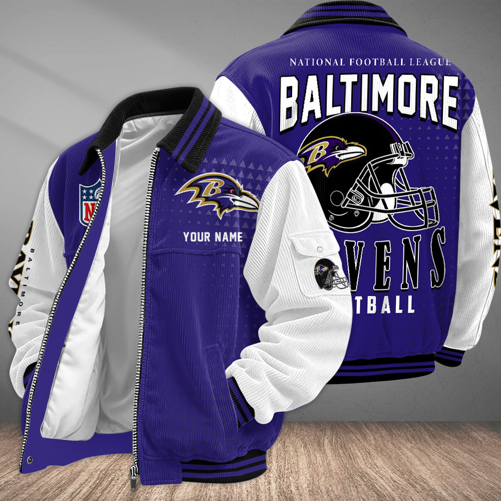Baltimore Ravens Touchdown Classic Varsity Jacket P645LP