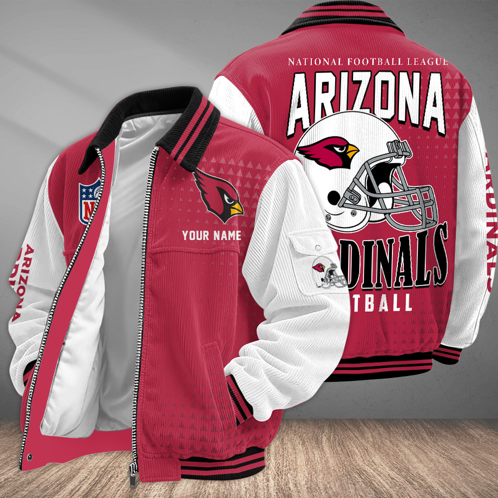 Arizona Cardinals Touchdown Classic Varsity Jacket PZWA5D