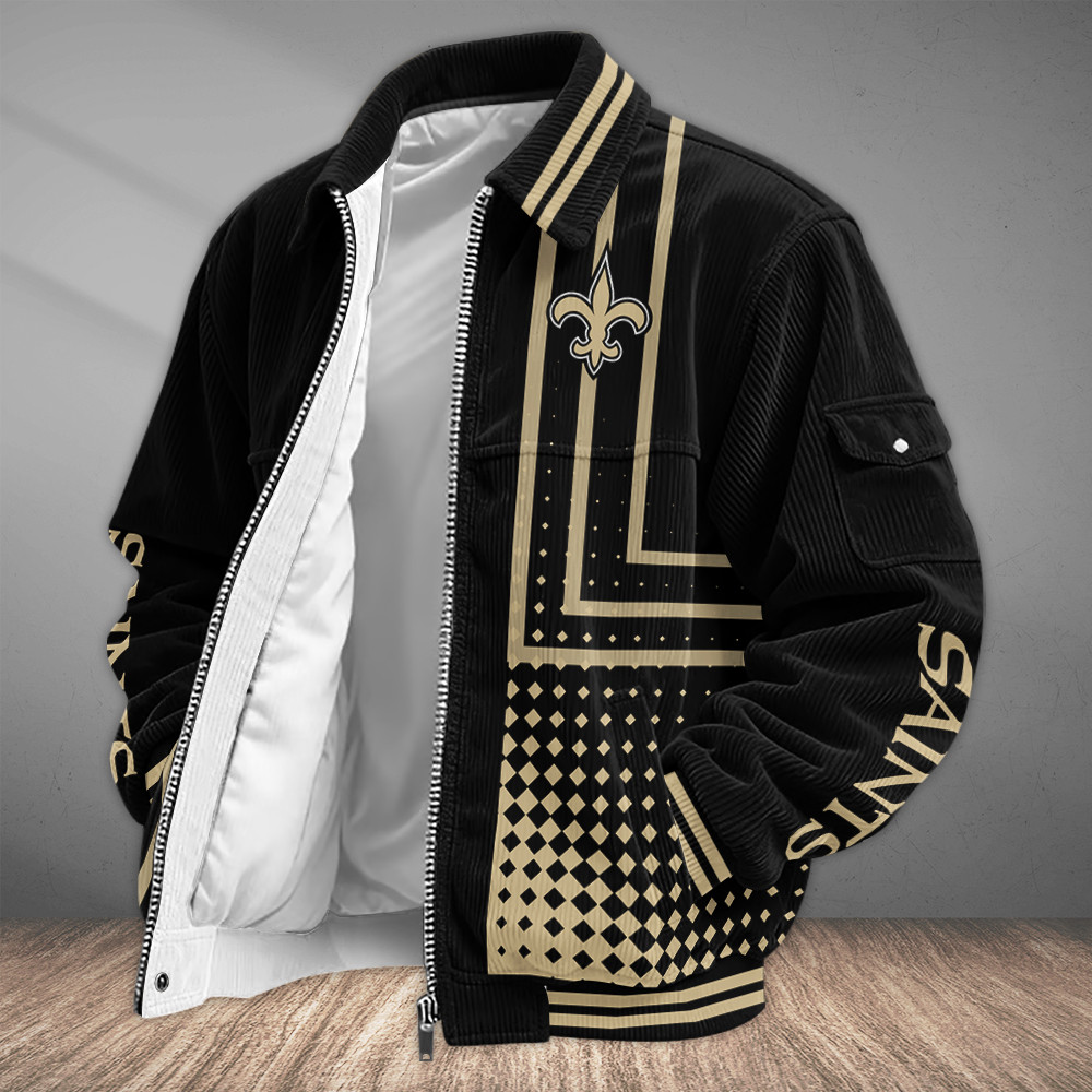 New Orleans Saints Touchdown Classic Varsity Jacket PPA4QU