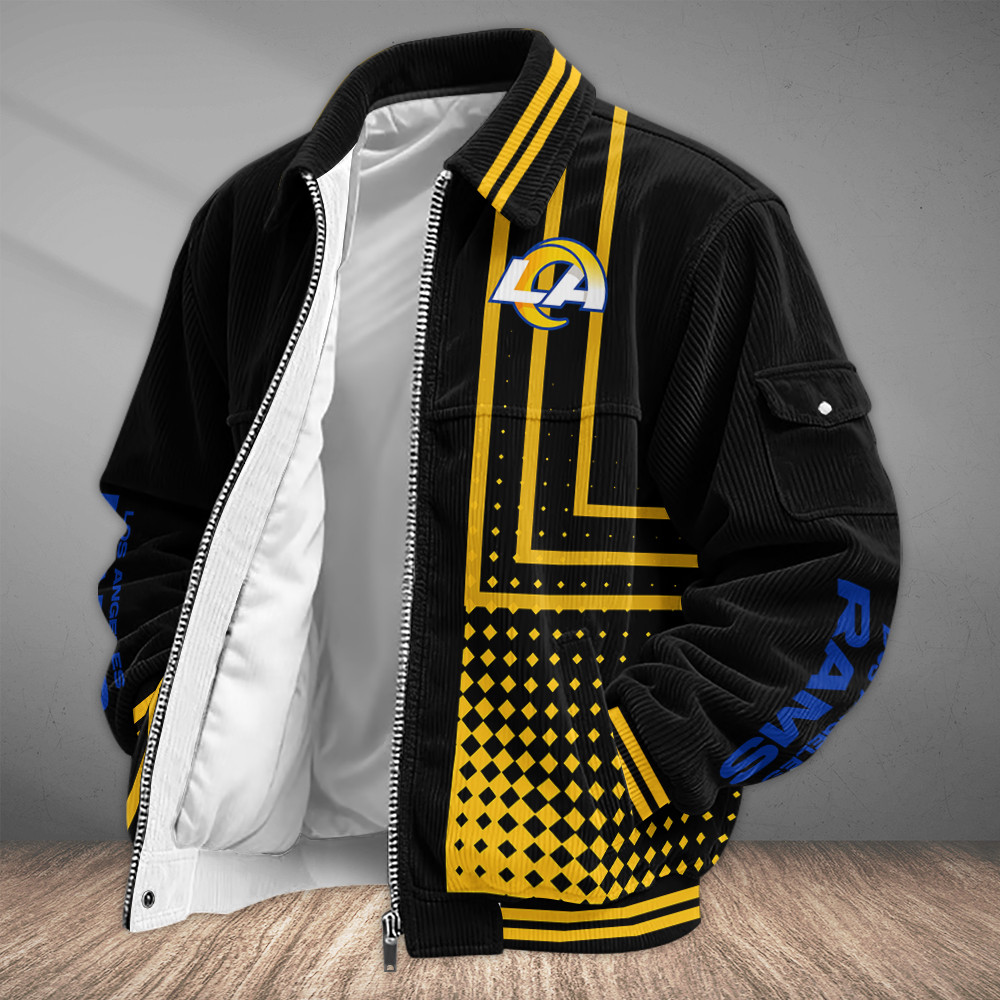 Los Angeles Rams Touchdown Classic Varsity Jacket PEXCR9