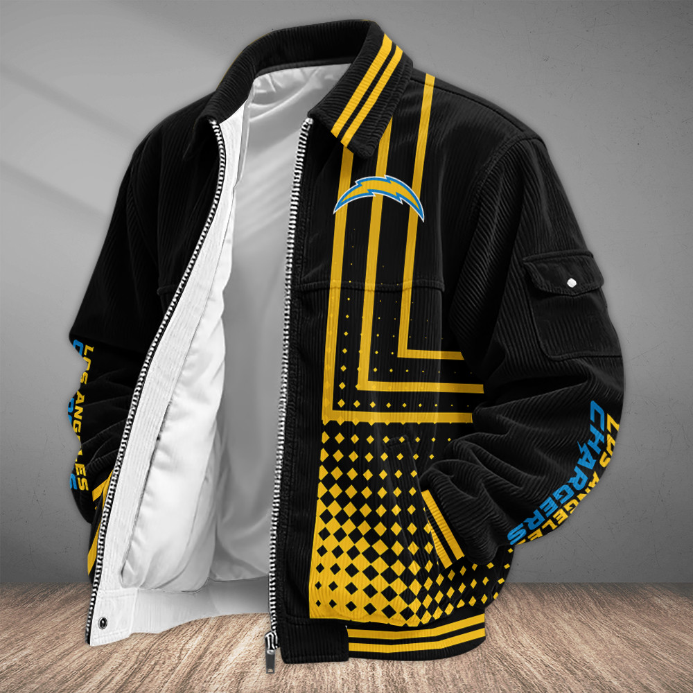 Los Angeles Chargers Touchdown Classic Varsity Jacket PVTZV7