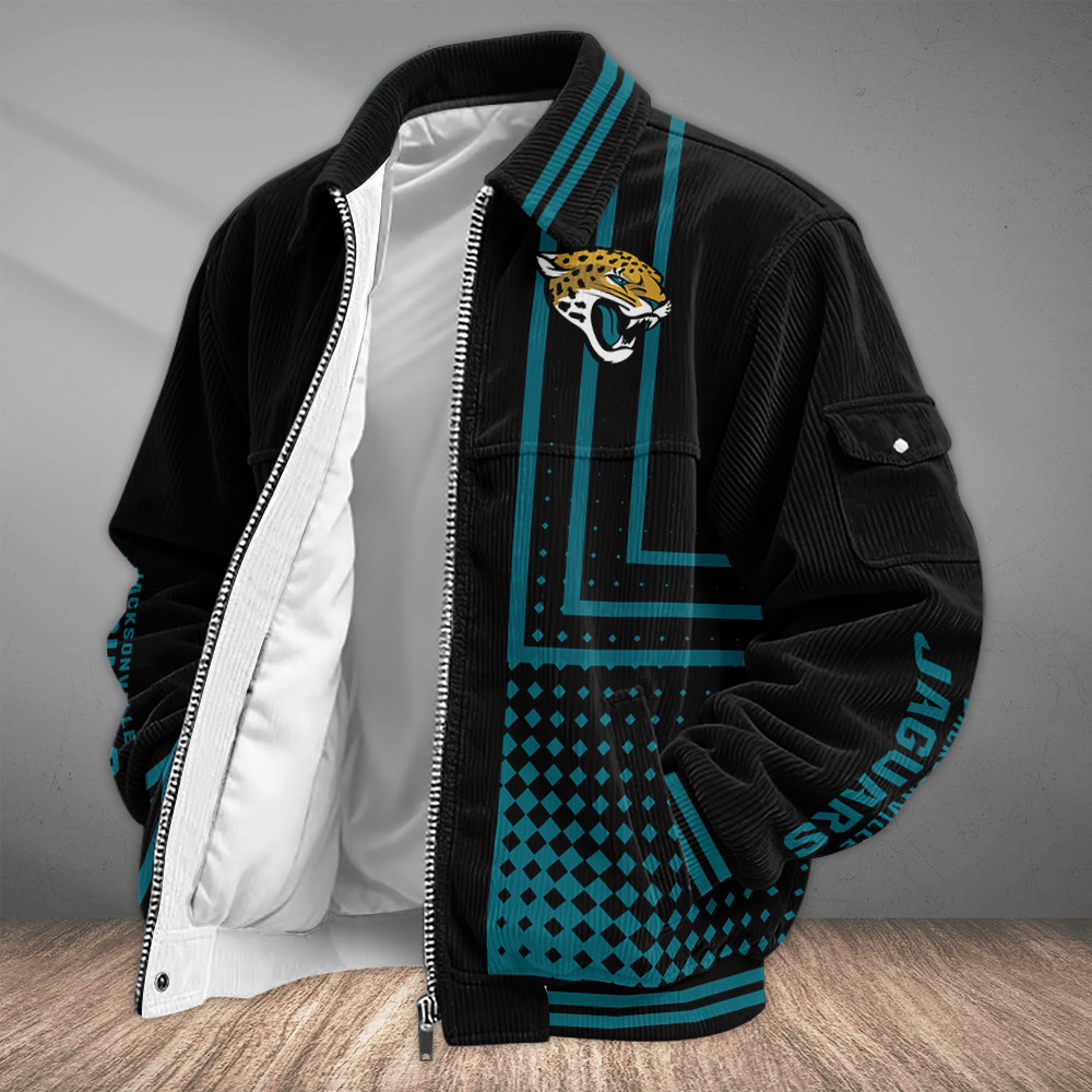 Jacksonville Jaguars Touchdown Classic Varsity Jacket PQBHB4