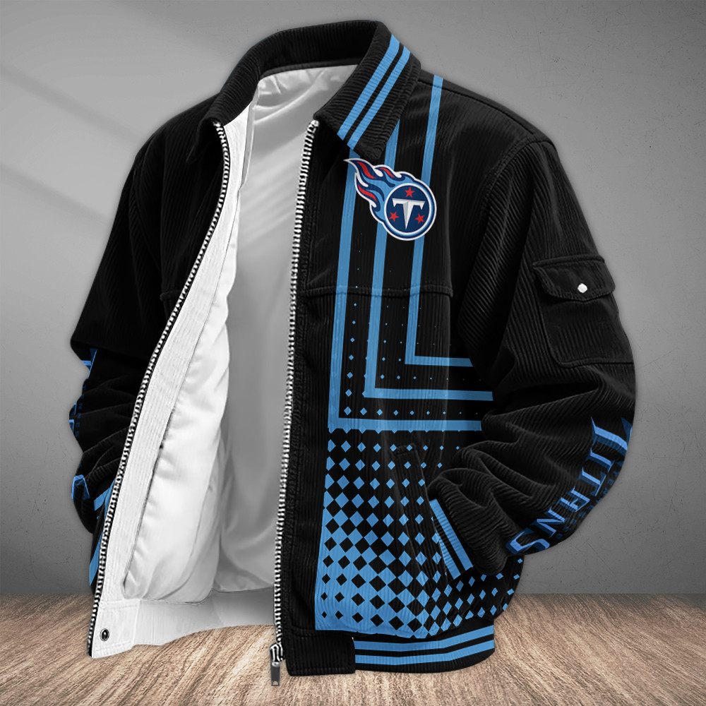 Tennessee Titans Touchdown Classic Varsity Jacket P77QCV