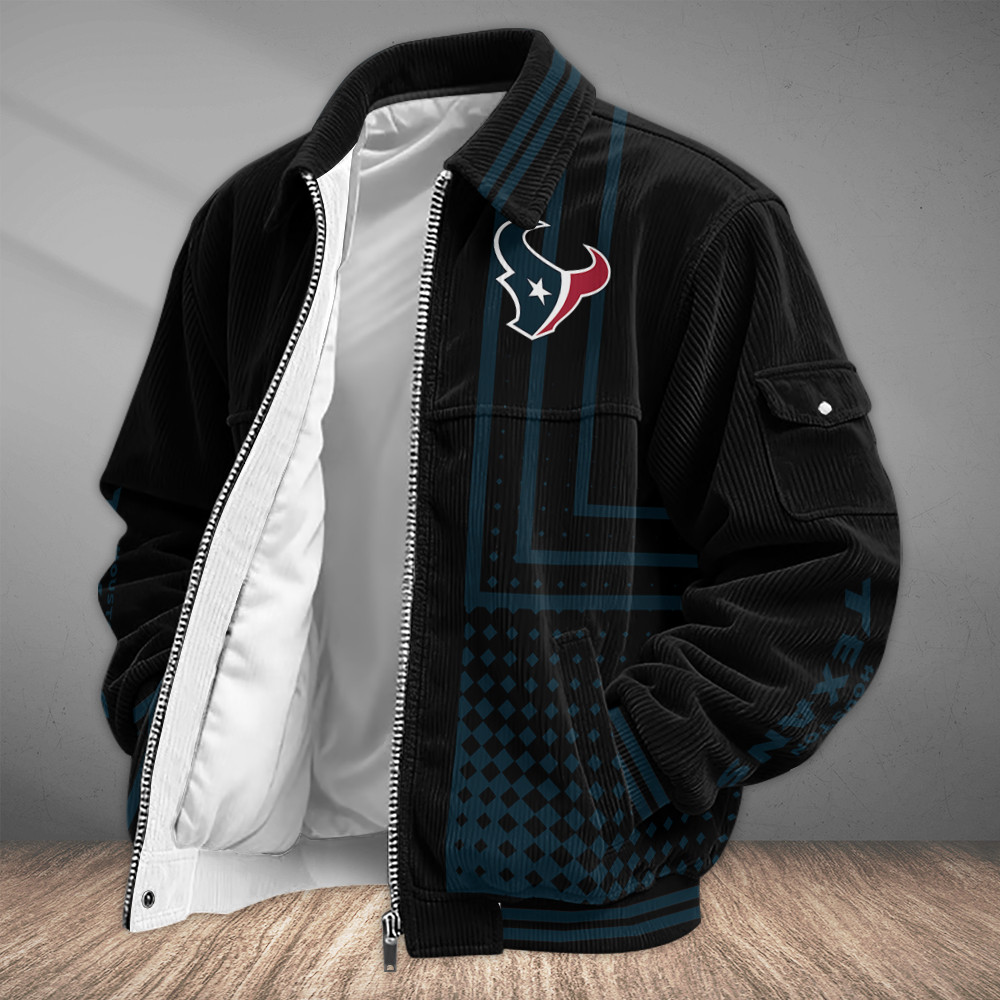 Houston Texans Touchdown Classic Varsity Jacket PKLCB6