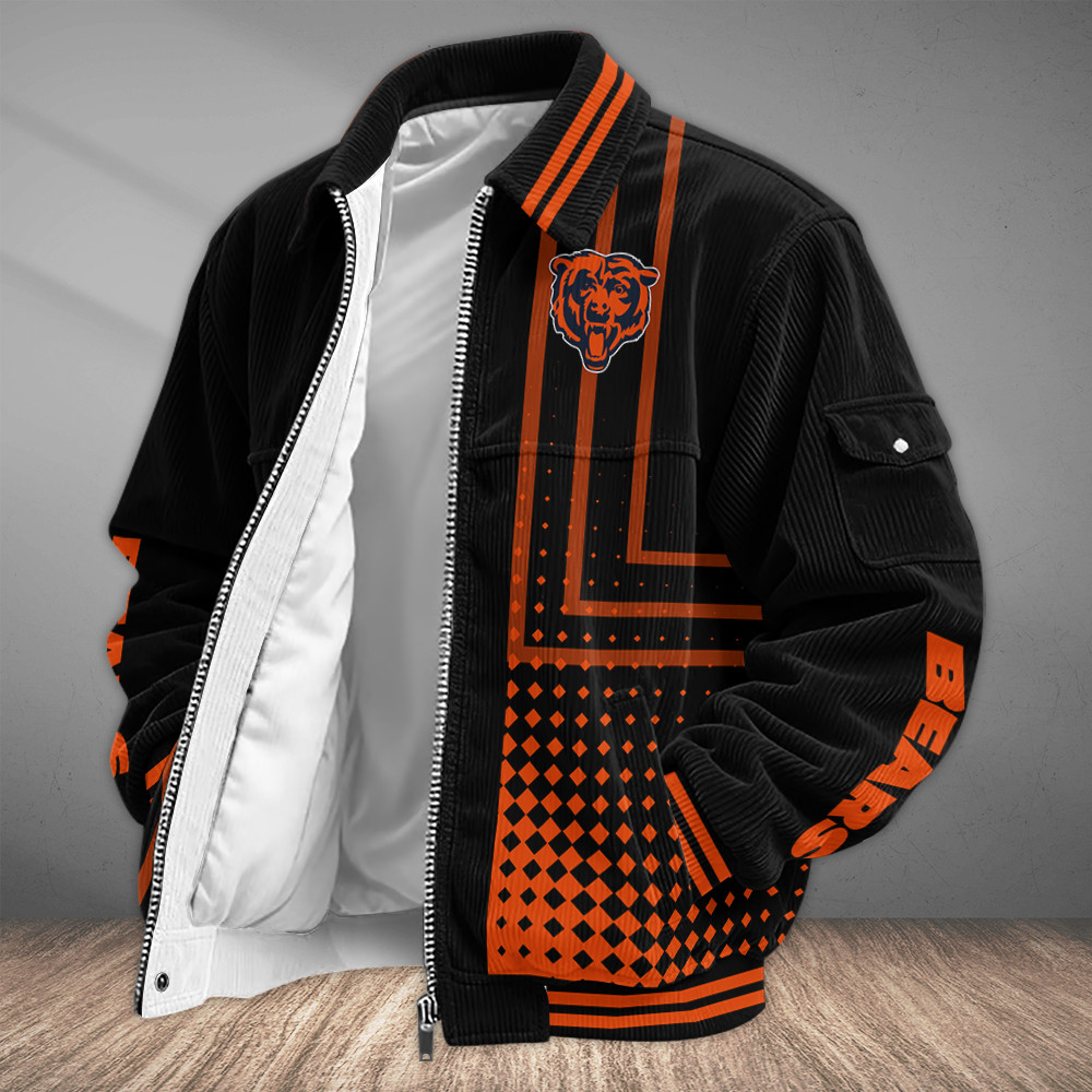 Chicago Bears Touchdown Classic Varsity Jacket PKH6YL