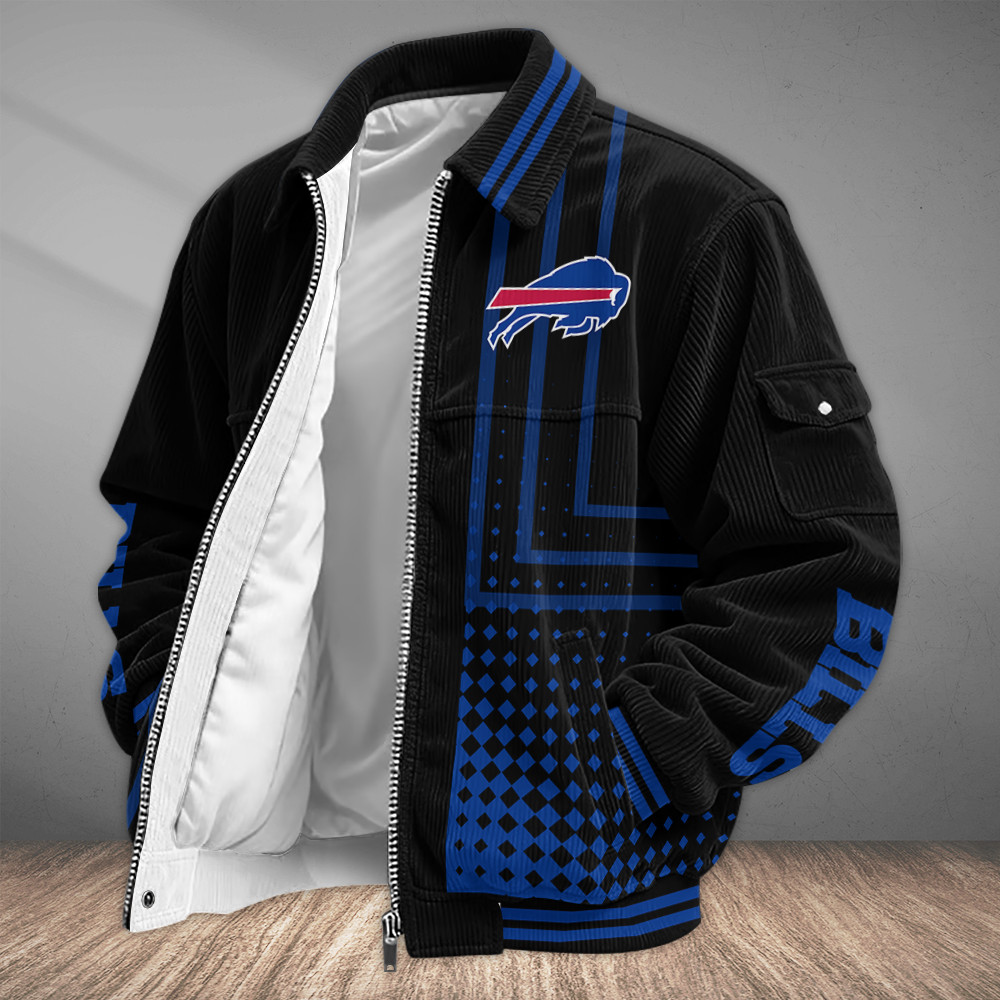 Buffalo Bills Touchdown Classic Varsity Jacket PY9S8L