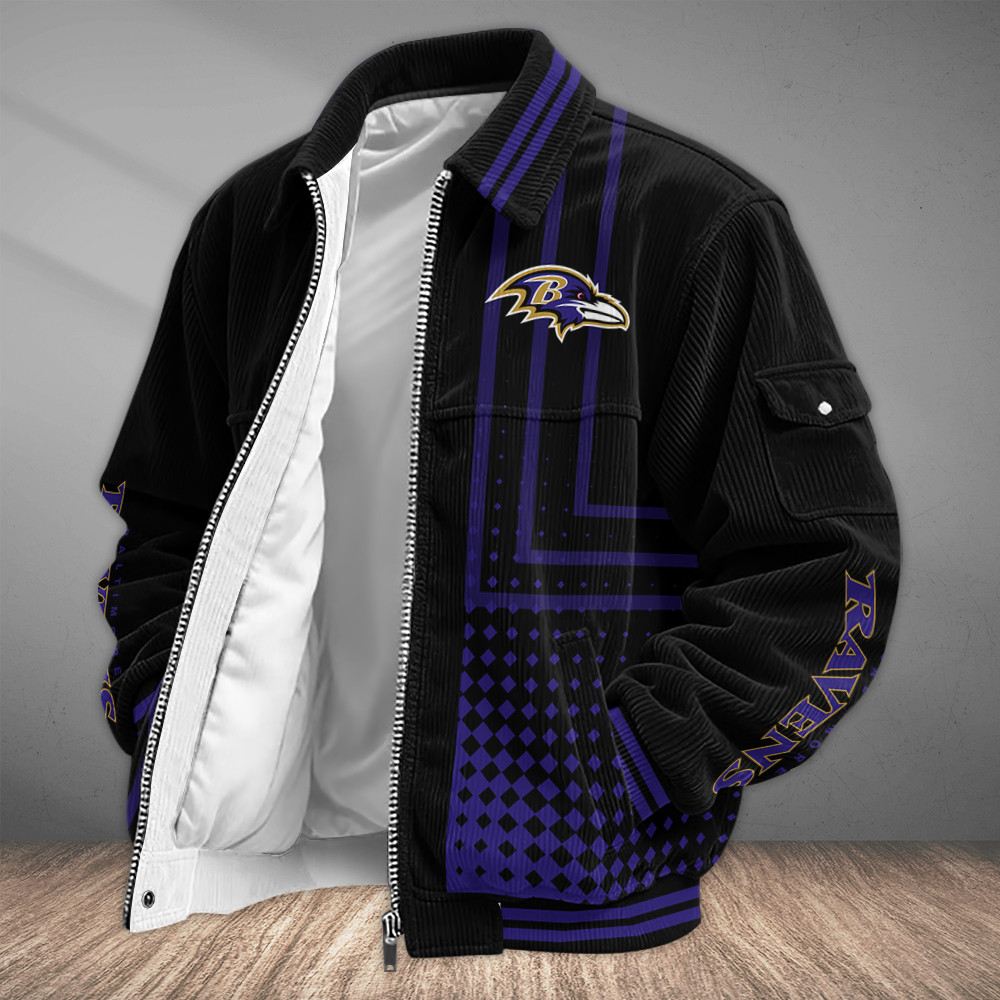 Baltimore Ravens Touchdown Classic Varsity Jacket P6F5TC
