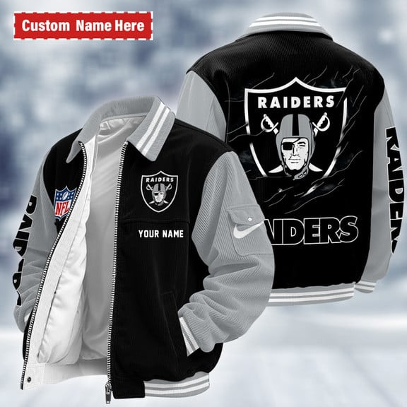 Las Vegas Raiders Touchdown Classic Varsity Jacket PABS9K