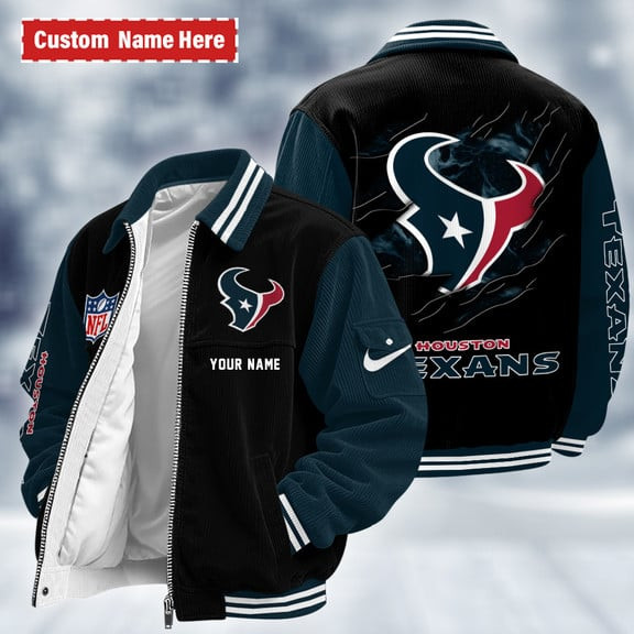 Houston Texans Touchdown Classic Varsity Jacket PTKP3N