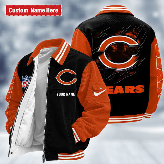 Chicago Bears Touchdown Classic Varsity Jacket P523DM