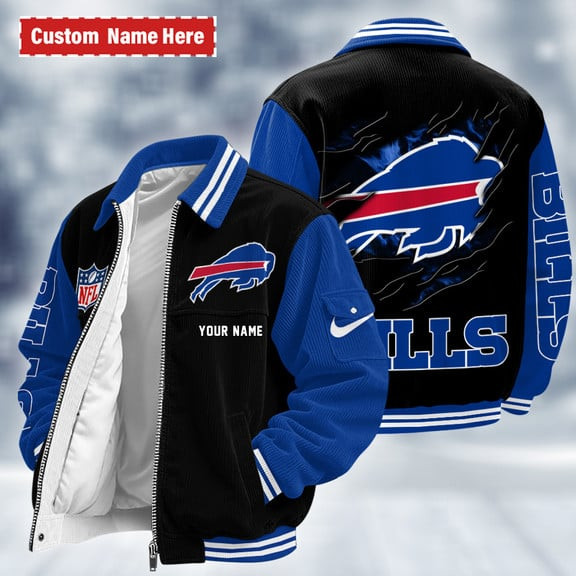 Buffalo Bills Touchdown Classic Varsity Jacket PAP996