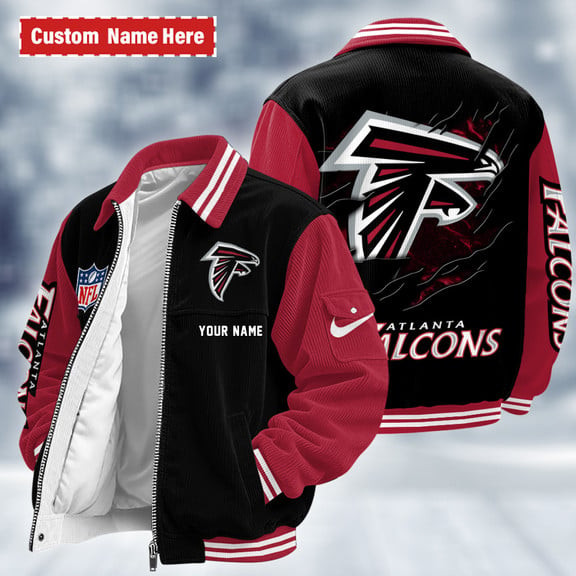 Atlanta Falcons Touchdown Classic Varsity Jacket PGB3VD