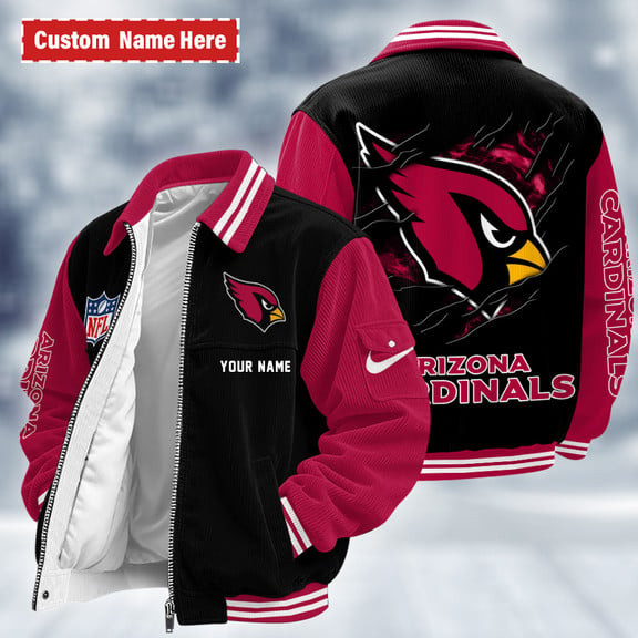 Arizona Cardinals Touchdown Classic Varsity Jacket PTKSHY