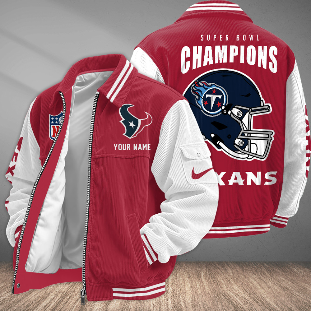 Houston Texans Touchdown Classic Varsity Jacket P9RKRN